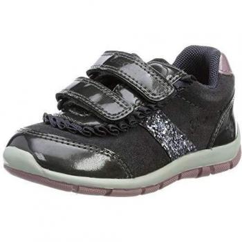 Geox Boy's Girl's B Shaax C Low-Top Sneakers, Grey
