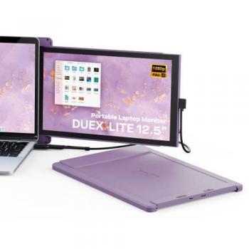 Mobile Pixels DUEX Lite Portable Laptop Monitor 31.8 cm (12.5) 1920 x 1080 pixels Full HD LCD Purple