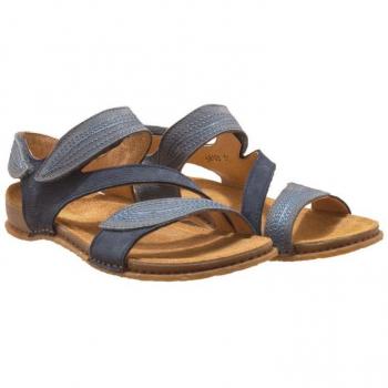 Sandalias El Naturalista Panglao 5810S en piel azul para mujer