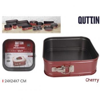 Molde de horno antiadherente Cherry 24x24x7 cm