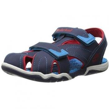 Timberland Active Casual Sandal FTK_Adventure Seeker Closed Toe Sandal - Sandalias de vestir de material sintético para niño azul azul 39