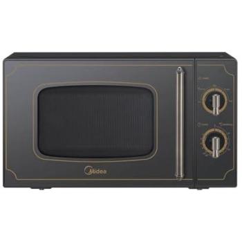 Microondas Midea MM720CJ7B 700W 20L Estilo Retro Negro