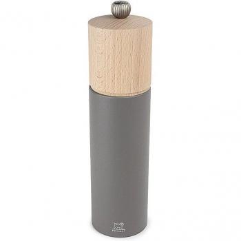 Molinillo de pimienta manual PEUGEOT Boreal 21 cm en gris roca, madera de haya certificada PEFC
