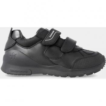 Zapatillas Colegiales Biomecanics 211103 - Zapatillas deportivas de niño de piel auténtica, transpirables, con cierre adherente