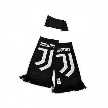 Bufanda de simpatizantes Juventus FC, color negro/blanco, talla única