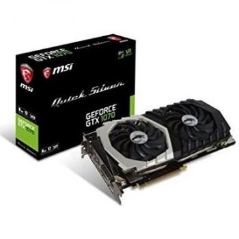 MSI VGA GTX 1070  Quick Silver - Placa video
