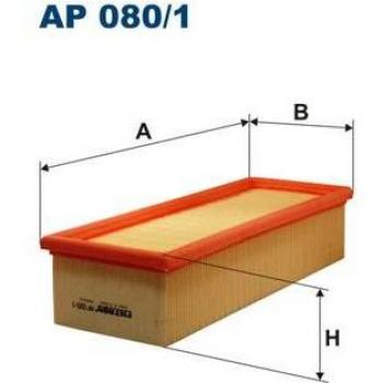 Filtro de aire FILTRON AP 080/1 - Tipo: Filtro de aire, Características: Compatible con diversos modelos de vehículos, diseño eficiente para la filtración del aire, fácil instalación, alta calidad de materiales que garantizan durabilidad