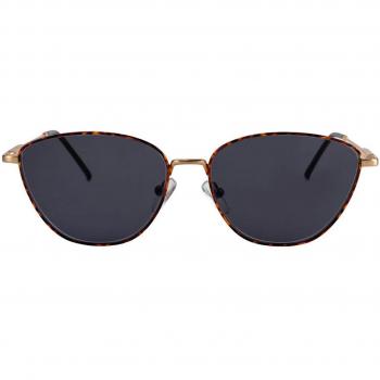 BON CHARGE Raye Grises Azules-Light Block Tortoise Anteojos de Sol para Hombre Tortoiseshell