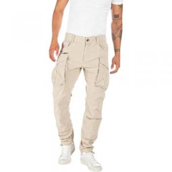 Pantalones Cargo Replay Beige Slim Fit para Hombre 34/32