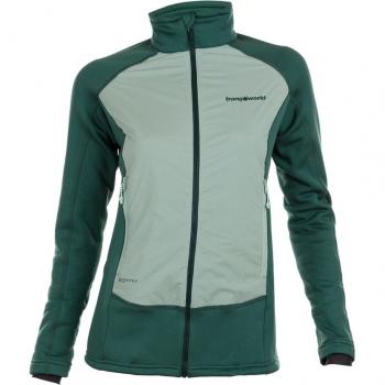 Chaqueta Trangoworld Longue de mujer en verde oscuro/verde