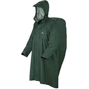 Ferrino Trekker Chaqueta para Lluvia, Rot, 140 Centimeters Unisex Adulto