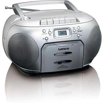 Lenco SCD-420SI Color Plata R.CD MP3 portátil