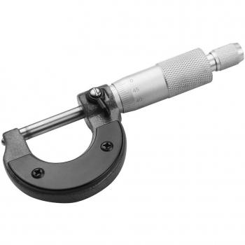 Cablematic - Micrómetro de 25mm analógico de herramientas Tolsen