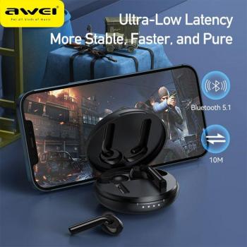 Auriculares Inalámbricos Awei T38 Bluetooth HiFi con Micrófono Deportivos Impermeables Táctiles