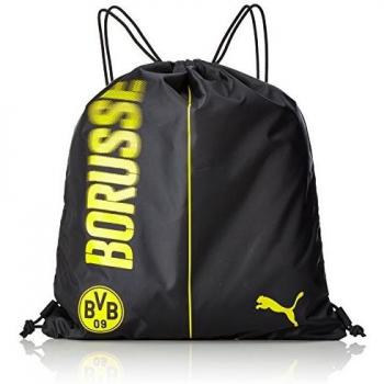 PUMA BVB Fanwear Gym Sack Mochila con Cordones, Unisex Adulto, Yellow, Talla Única
