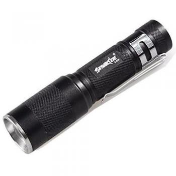 Rcool Super Brillante CREE XM-L Q5 LED 400 Lúmenes 3 modos Zoomable Lámpara Linterna Antorcha AA 14500 Batería