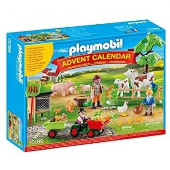 PLAYMOBIL Christmas Calendario de Adviento Granja, A partir de 4 años