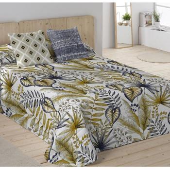 Colcha boutí Naturals - Estampado Floral en Algodón 100% - Fabricado en España