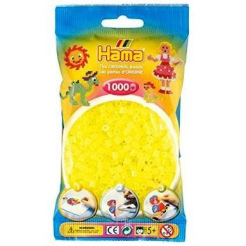 Bolsa de Hama 1000 Perlas Midi Color Amarillo Neón
