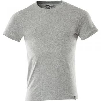 Camiseta Crossover de Manga Corta Premium Mascot 20482 - Gris Jaspeado - Talla 5XL