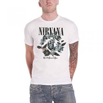 Nirvana Heart Shaped Box Men's T-Shirt - White - Sizes S to 3XL
