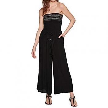 Superdry Sara Smocking - Mono negro 38 ES/regular