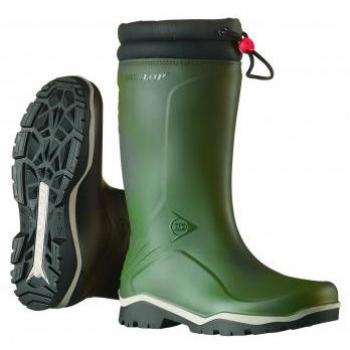Dunlop Blizzard Winter Safety Wellington Boot - Green Size 13