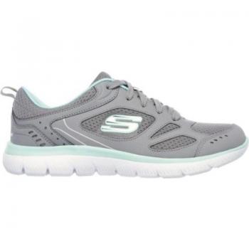 Zapatillas Running Mujer Skechers Summits Suited Gris Talla 41 12982 GYTQ