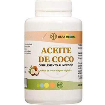 Alfa Herbal Aceite De Coco 120Cap. 120 ml