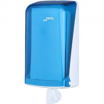 Jofel AG33200 Azur Dispensador de Papel, Mecha Mini, Azul