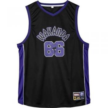 Camiseta Sin Mangas Basketball Marvel, Negro, XL/XXL Unisex Adulto
