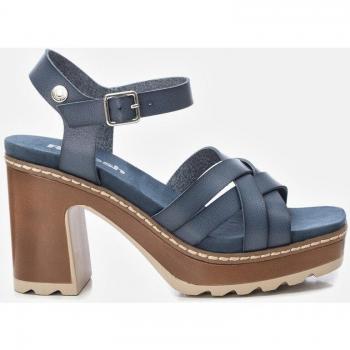 Sandalias de tacón Refresh para mujer en color azul