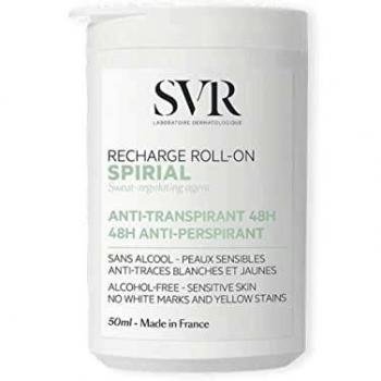 SVR Spirial Roll-On Antitranspirante 48 Horas Recarga 50ml Desodorante