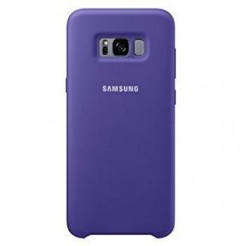 Samsung Silicone, Funda para smartphone Samsung Galaxy S8 Plus, Violeta