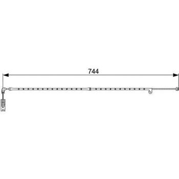 Sensor de desgaste de pastillas de freno BOSCH 1 987 473 021 para BMW X3