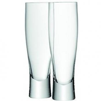 Personalized Engraved Straight Lager Glasses Set by LSA International