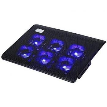 LESHP Base de Refrigeración para Portátiles Ordenadores con 6 Ventiladores
