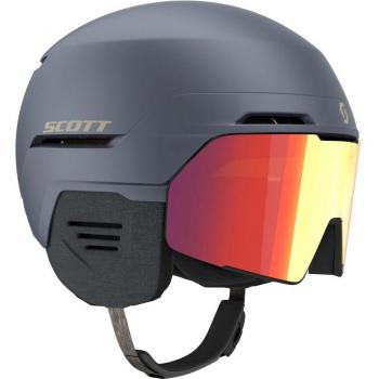 Scott - Casco de esquí Blend Plus LS Scott, casco de esquí, diseño moderno, construcción ligera, ventilación ajustable, forro interior desmontable y lavable, compatible con sistemas de audio