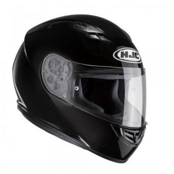 HJC 10103009 Casco de Moto, Negro, Talla L