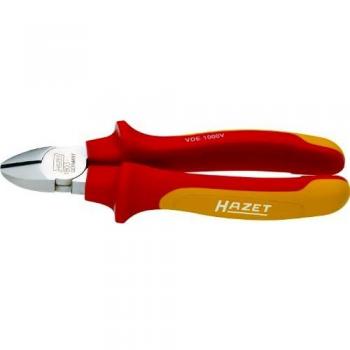 Alicate de corte diagonal con aislamiento de protección HAZET 1803VDE-22, 160 mm