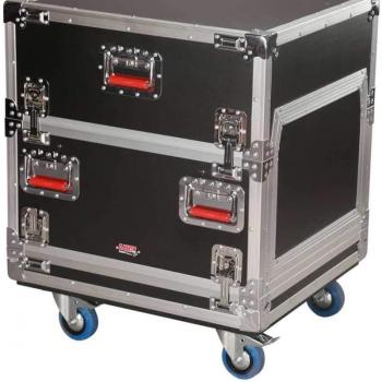 Gator G-TOUR-GRC-1406 Wooden 14U-6U Combo Flight Case for Mixing Consoles