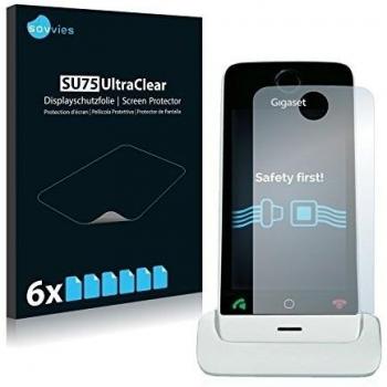 savvies Protector Pantalla Compatible con Siemens Gigaset SL910A