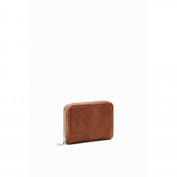 Desigual Wallet Basic 2 23SAYP11 Brown, Small Wallets Cardholders, Female, ONE SIZE