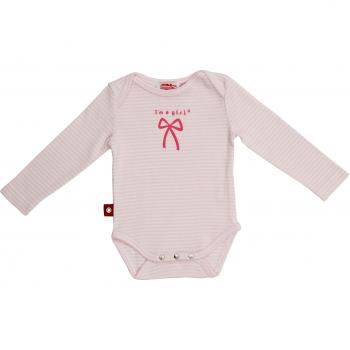 Body para bebé con texto en inglés I'm a girl, algodón suave