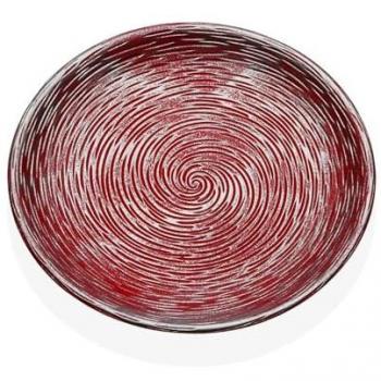 Figura Decorativa Versa Rojo 30 x 4 x 30 cm
