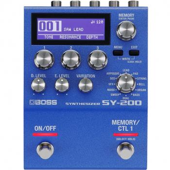 Boss SY-200 Synthesizer Blue