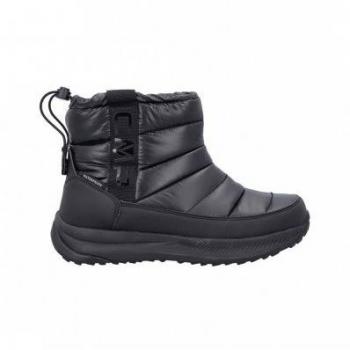 Botas de nieve para mujer CMP ZOY WMN SNOW BOOTS WP (NERO) - Botas impermeables, aislamiento térmico, suela antideslizante, diseño moderno, fácil de poner y quitar