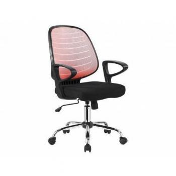 Silla Giratoria Q-Connect Base Metal Regulable en Altura 920+80mm Alto 600mm Ancho 580mm Profundidad Rojo