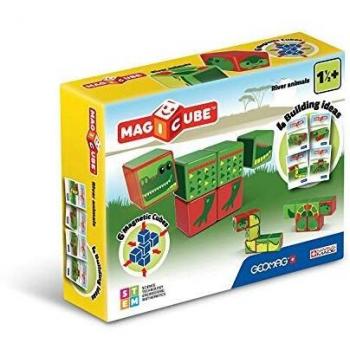 Geomag- Magicube Juguete de construcción, Multicolor, 6 Piezas