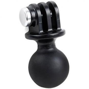 Buwico Trípode de rótula portátil de 2,5 cm diámetro para GoPro 4, 3 +,3, 2 y 1